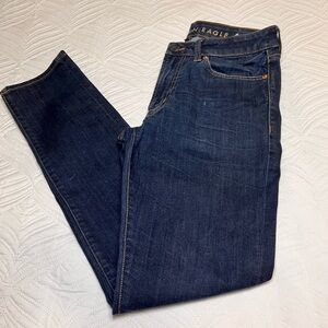 American Eagle Flex Men’s Dark Blue Slim Denim Jeans. Size 29 x 32